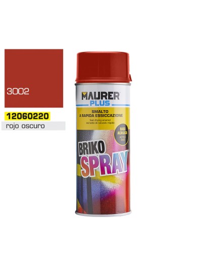 Spray Pintura Rojo Oscuro Carmin 400 ml.