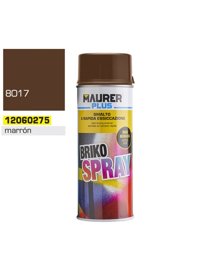 Spray Pintura Marron Chocolate 400 ml.