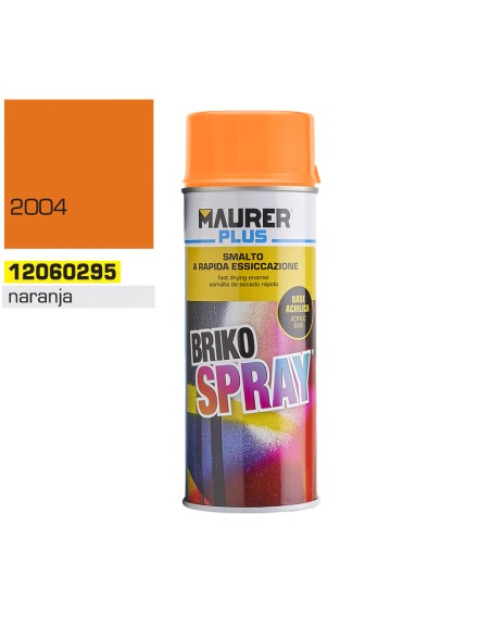 Spray Pintura Naranja Puro 400 ml.
