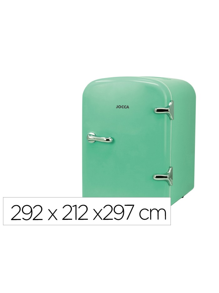 Nevera portatil jocca con asa capacidad 4l turquesa 292x212x297 mm Nevera portatil jocca con asa capacidad 4l turquesa 292x212x297 mm