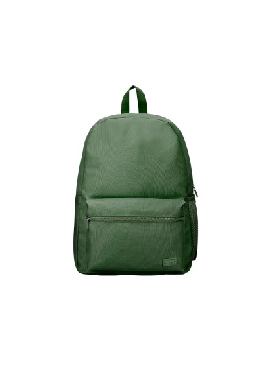 Cartera liderpapel mochila bol sillo lateral elastico color verde militar 400x125x300