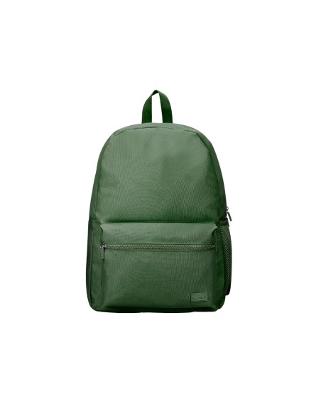 Cartera liderpapel mochila bol sillo lateral elastico color verde militar 400x125x300