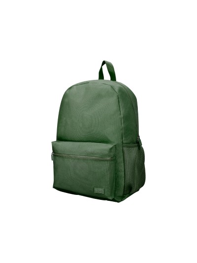 Cartera liderpapel mochila bol sillo lateral elastico color verde militar 400x125x300