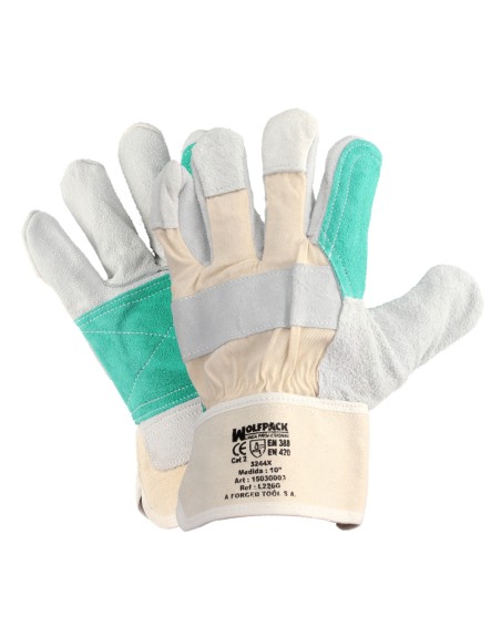 Guantes Americano Serraje Palma Reforzada (Par)