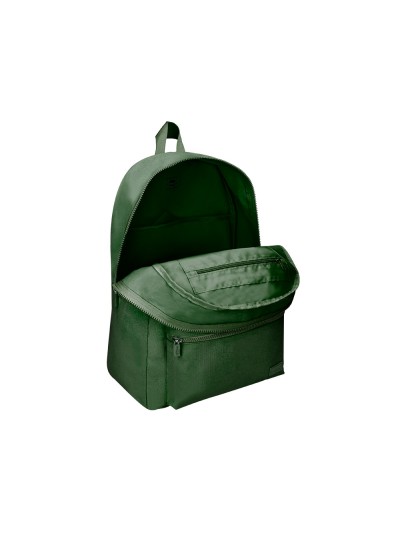 Cartera liderpapel mochila bol sillo lateral elastico color verde militar 400x125x300