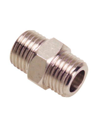 Machon Doble Cilindrico 1/2-1/2 (Blister 2 Piezas)