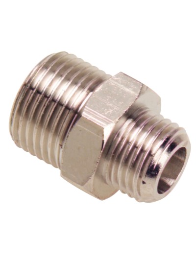 Machon Reductor Cilindrico 1/4-3/8 (Blister 2 Piezas)