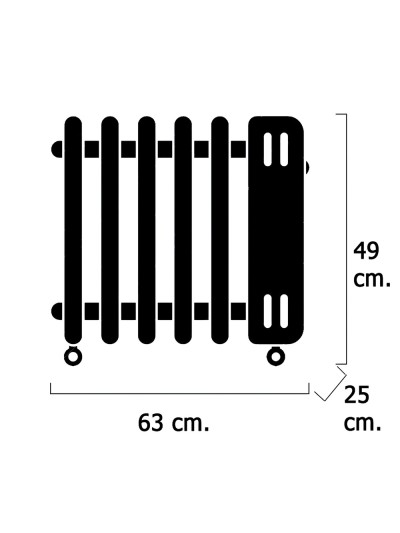 Radiador Aceite 2500w 11 Elementos