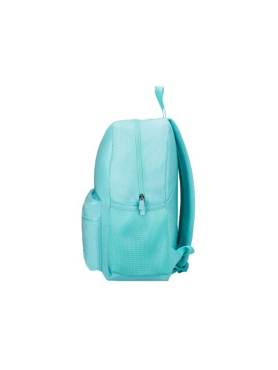 Cartera liderpapel mochila bol sillo lateral elastico color azul celeste 400x125x300