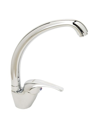 Monomando Fregadero Con Caño Alto Con Cartucho ceramico Ø 40 mm.