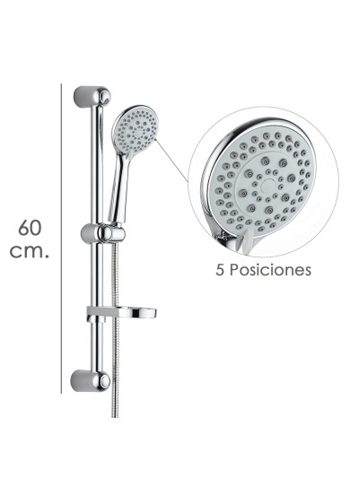 Maneral barra flexo Maurer 5 Posiciones Cromo