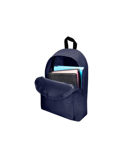 Cartera liderpapel mochila color azul marino 400x125x300 mm