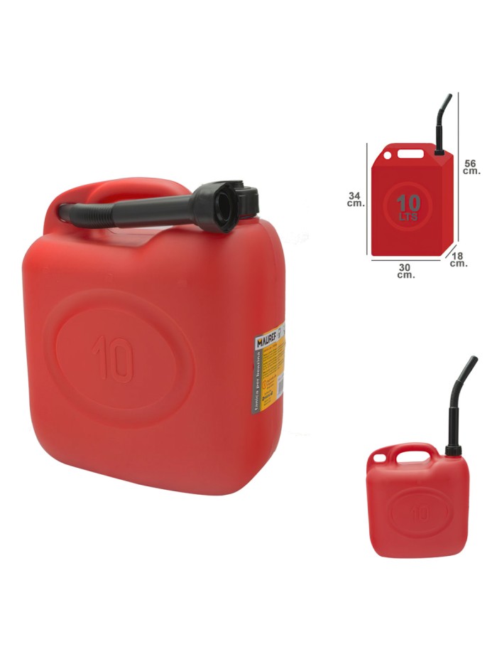 Bidon Gasolina  10 Litros Homologado