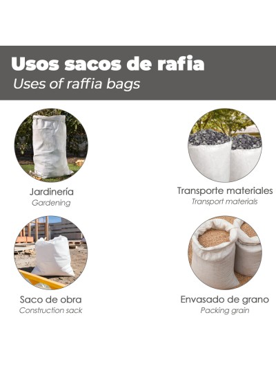 Saco Obra Rafia 50 x  80 Cm