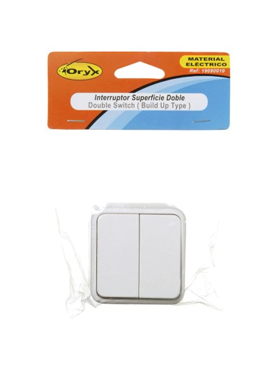 Interruptor Oryx Superficie Doble
