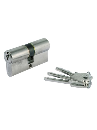 Cilindro Tesa 5200 /30x30 Niquelado Leva corta