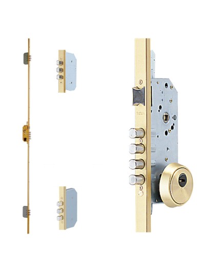 Cerradura Tesa Seguridad TLB3 566 LE Cerradero Largo 40 HE