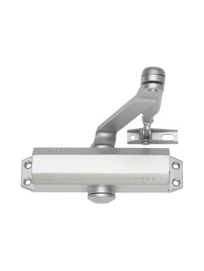 Cierrapuertas Tesa DC120  F2-4 Sin Retenedor Plateado
