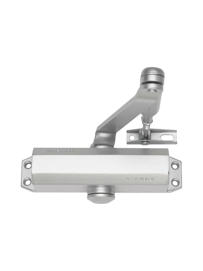 Cierrapuertas Tesa DC120-1 F2-4 Con Retenedor Plateado