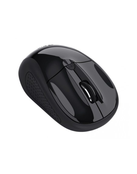 Raton trust basic optico inalambrico eco 4 botones 800/1600 dpi usb 2.0 color negro