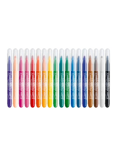 Rotulador stabilo power max school pack de 140 unidades surtidas 16 colores