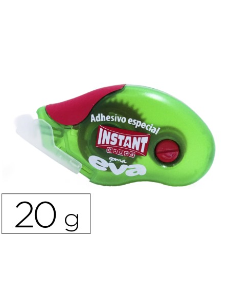 Pegamento instant roller educa especial goma eva sin disolventes en blister