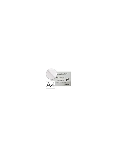 Bloc dibujo multitecnicas michel econobloc mix media din a4 encolado 100 hojas 240 gr/m2 210x297 mm