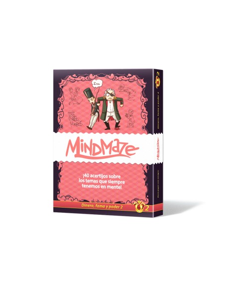 Juego de mesa mind maze: dinero fama y poder 2 pegi 14