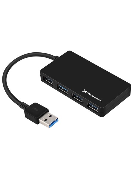 Hub phoenix usb 4 puertos usb 3.0 portatil