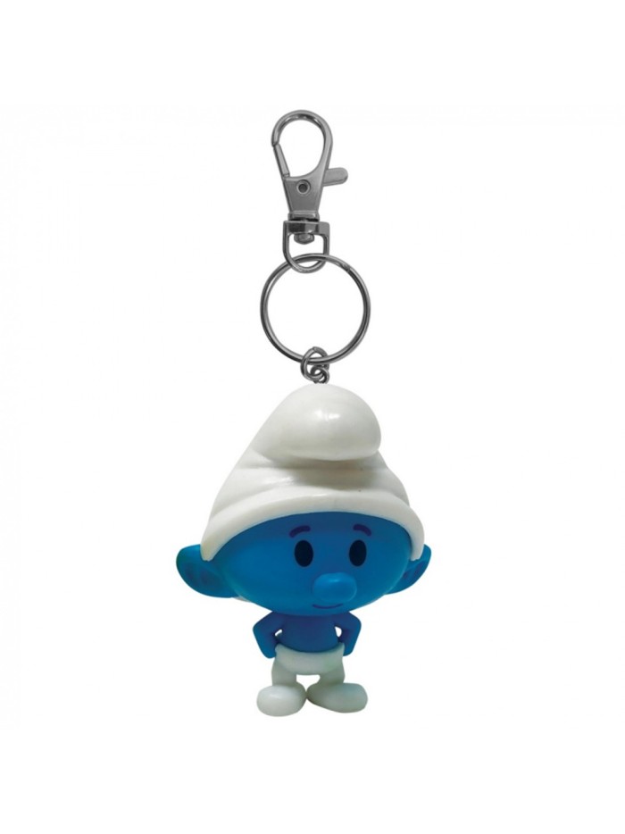 Llavero plastoy los pitufos pitufo chibi Llavero plastoy los pitufos pitufo chibi