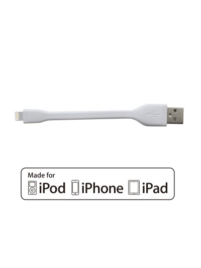 Cable phoenix usb a lightning certificado mfi apple 10 cm