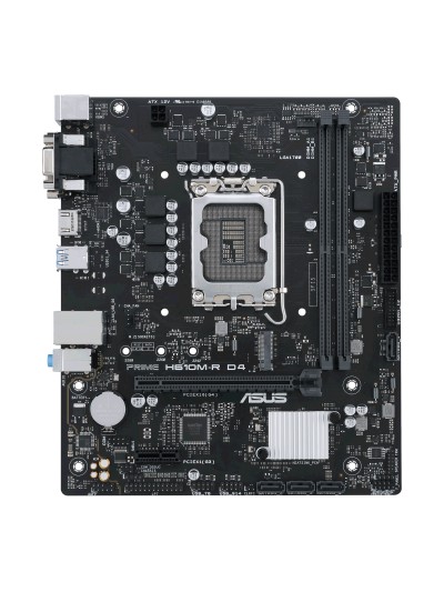 Placa base asus intel prime h610m - r d4 m - atx - 2x ddr4 - 4x sata3 - 2x usb 3.2 - 2x usb 2.0 90mb1b40 - m0ecy0
