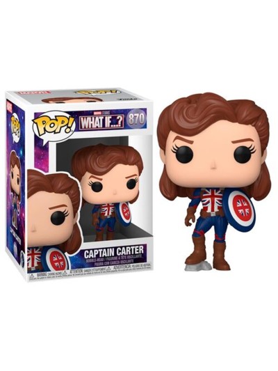 Funko pop marvel what if capitana carter 55811