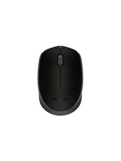Mouse raton logitech m171 optico wireless inalambrico negro