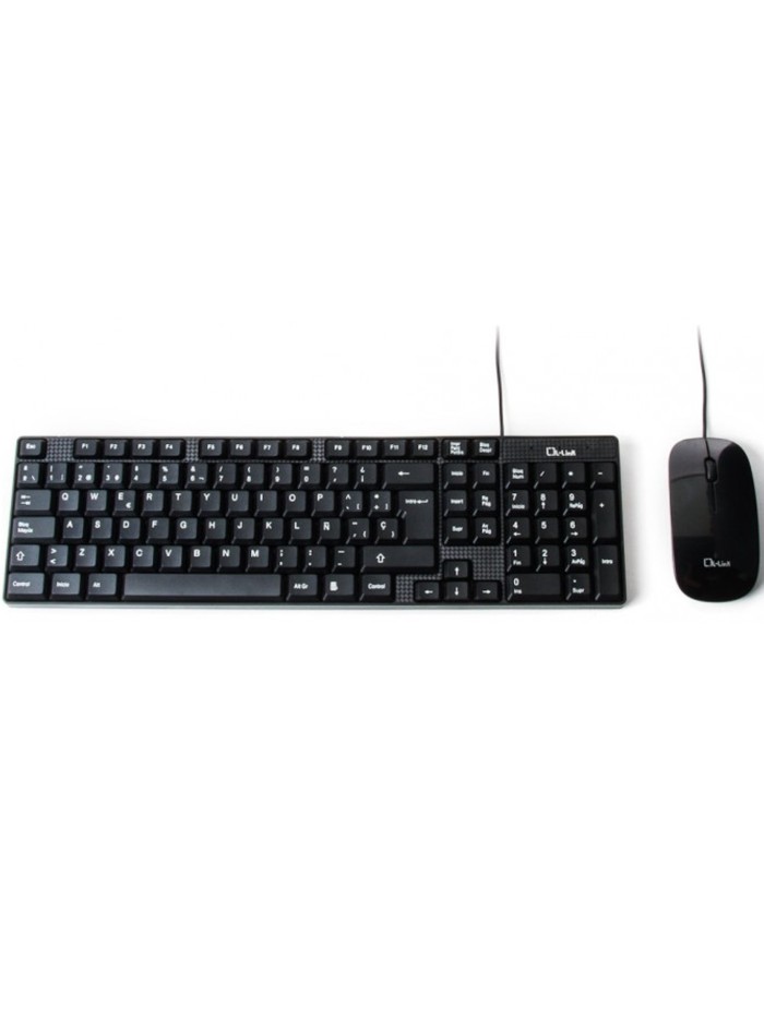 Kit teclado + raton l - link ll - kb - 816 - combo usb negro Kit teclado + raton l - link ll - kb - 816 - combo usb negro