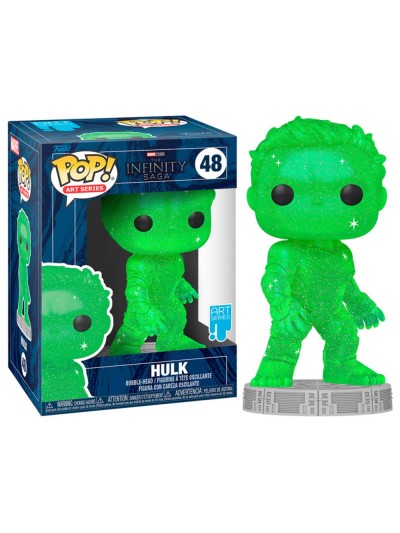 Funko pop marvel infinity saga hulk gema del tiempo 57616