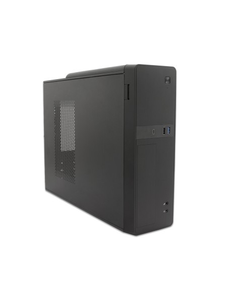 Caja ordenador sobremesa coolbox microatx slim t310 usb - c lector de tarjetas fuente sfx incluida