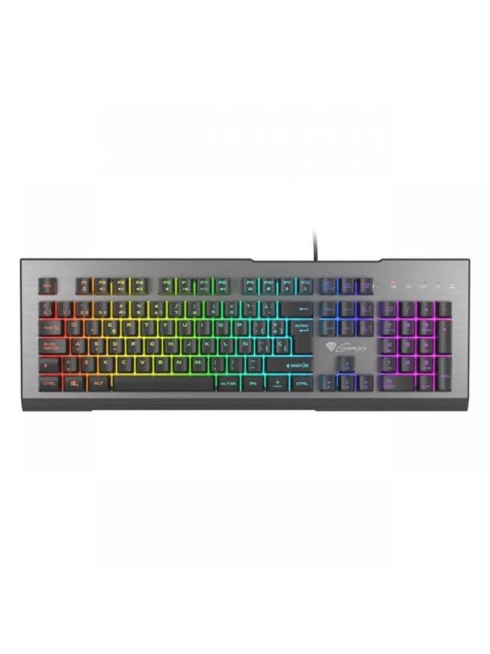 Teclado gaming genesis rhod 500 rgb retroiluminado layout español Teclado gaming genesis rhod 500 rgb retroiluminado layout español