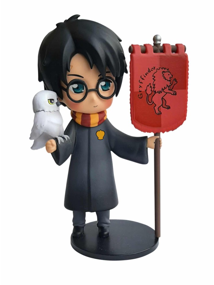 Figura plastoy harry potter harry potter con hedwig y estandarte gryffindor Figura plastoy harry potter harry potter con hedwig y estandarte gryffindor
