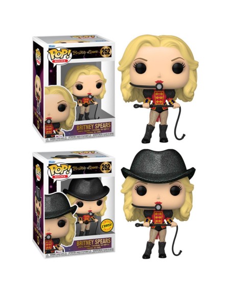 Funko pop estrellas de la musica britney spears circus con opcion chase 61435