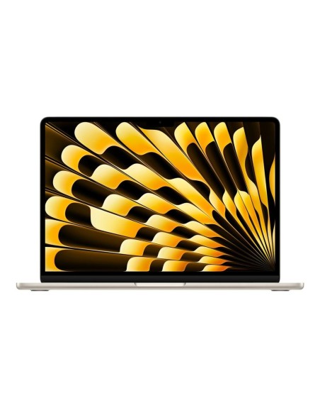 Portatil apple macbook air 13 starlight chip m2 8c 16gb ssd 256gb 13.6 pulgadas