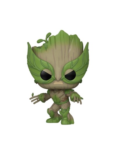 Funko pop marvel: we are groot groot como lobezno 79519
