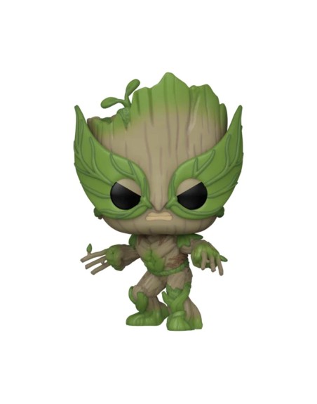 Funko pop marvel: we are groot groot como lobezno 79519