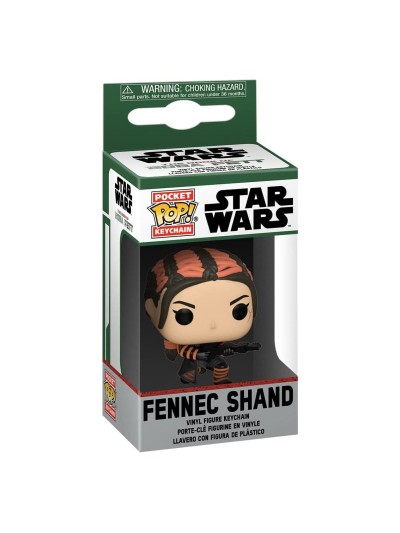 Funko pop keychain llavero star wars the book of boba fett fennec