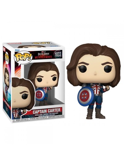 Funko pop marvel doctor strange multiverso de la locura capitana carter 62408