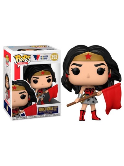 Funko pop dc wonder woman 80th superman red son wonder woman 54976