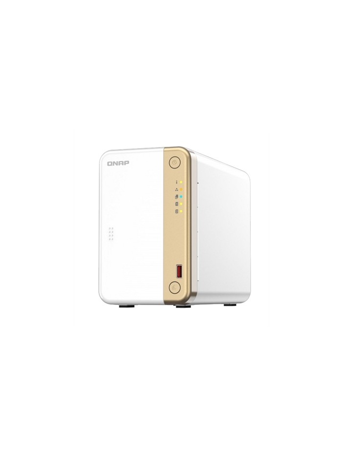 Servidor nas qnap ts - 262 - 4g 2xhdd - bay 1x2.5gbe 4xusb Servidor nas qnap ts - 262 - 4g 2xhdd - bay 1x2.5gbe 4xusb