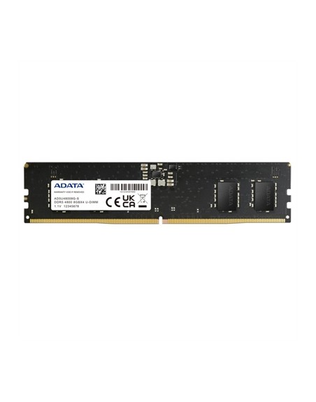 Memoria ram ddr5 8gb adata udimm 4800 mhz