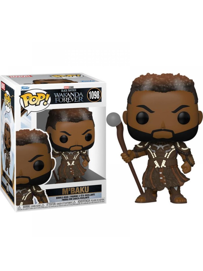 Funko pop marvel black panther wakanda forever mbaku 63942 Funko pop marvel black panther wakanda forever mbaku 63942