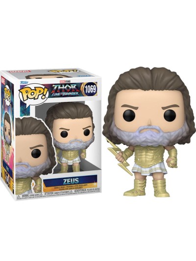 Funko pop marvel thor love & thunder zeus 65011